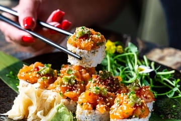 Piano Sushi Photo